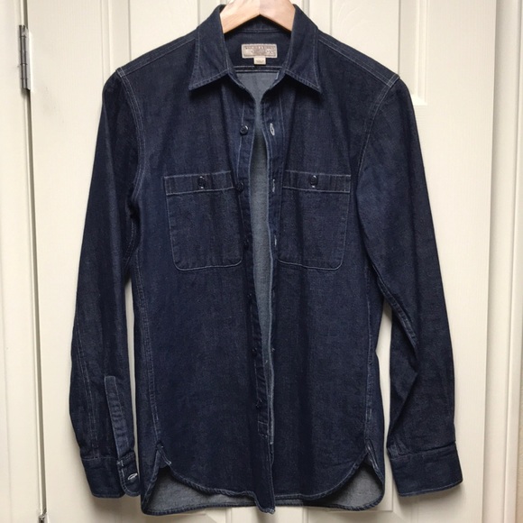 Wallace and Barnes denim workshirt - Picture 2 of 5